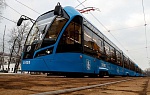 В Москве протестируют новый трамвай с "умной" системой помощи водителю