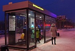 В Ханты-Мансийске появились "умные" и теплые автобусные остановки